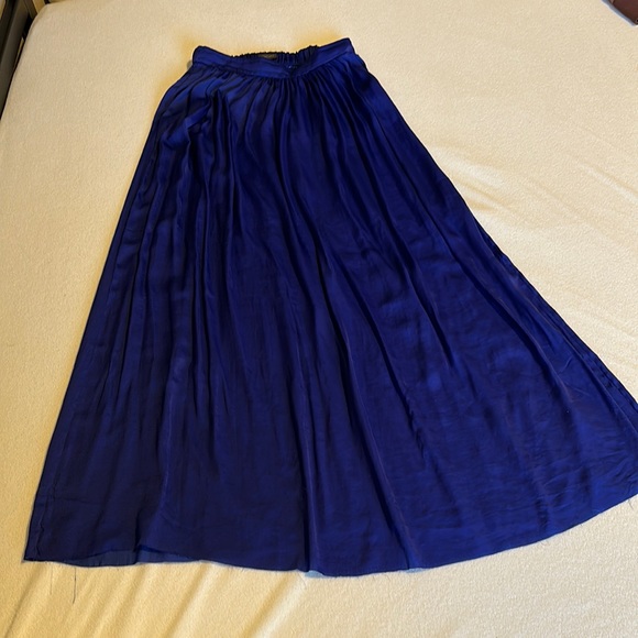 Aritzia Blue Skirt - Picture 1 of 4